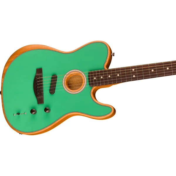 Acoustasonic Player Telecaster Ltd (MEX, RW) - sea foam green