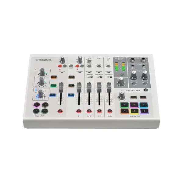 AG08 WH YAMAHA CONSOLE USB STREAMING