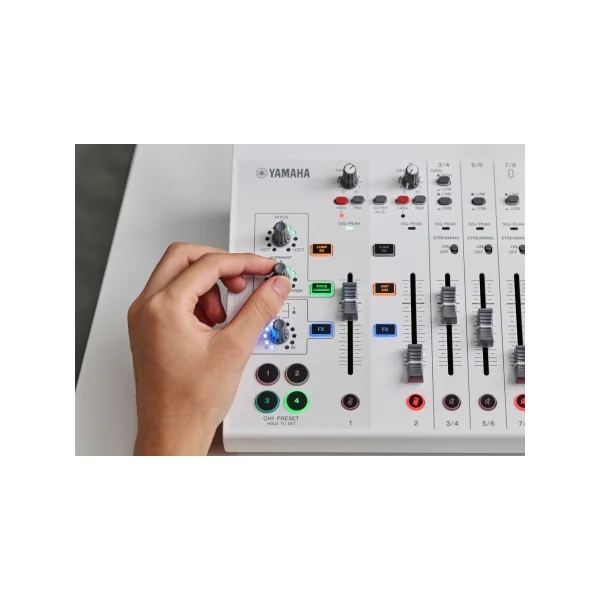 AG08 WH YAMAHA CONSOLE USB STREAMING