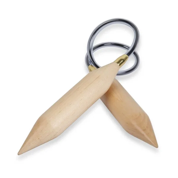 Aiguilles circulaires Jumbo en bois 80 cm N° 30 et N°35 - Knitpro