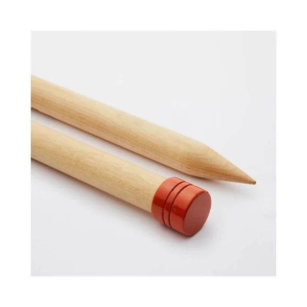 Aiguilles à tricoter en bois 25cm "Basix Birch" du N°5,5 au N°25 - Knitpro