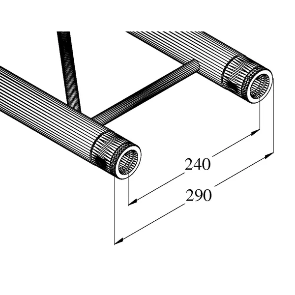 ALUTRUSS Traverse 2 points BILOCK BQ2-2500