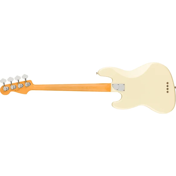 American Professional II Jazz Bass (USA, RW) - olympic white