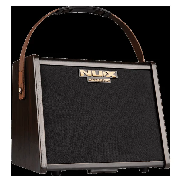 Ampli pour GUITARE ACOUSTIQUE NUX - AC25 - 25W sur batterie + effets