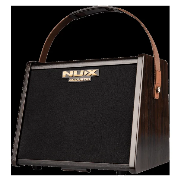 Ampli pour GUITARE ACOUSTIQUE NUX - AC25 - 25W sur batterie + effets
