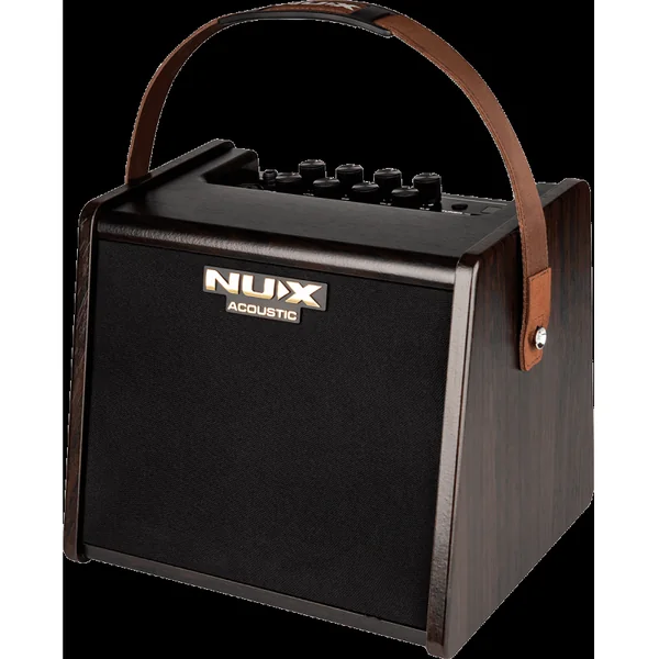 Ampli pour GUITARE ACOUSTIQUE NUX - AC25 - 25W sur batterie + effets