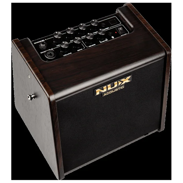 Ampli pour GUITARE ACOUSTIQUE NUX - AC25 - 25W sur batterie + effets