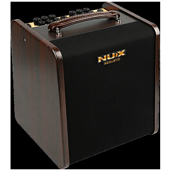 Ampli pour GUITARE ACOUSTIQUE NUX - STAGEMAN2-AC80 - 80W sur batterie + effets/looper