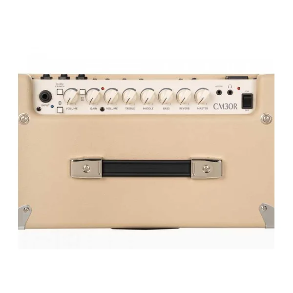 Ampli pour Guitare Electrique CORT - 30W REVERB WHITE SAND