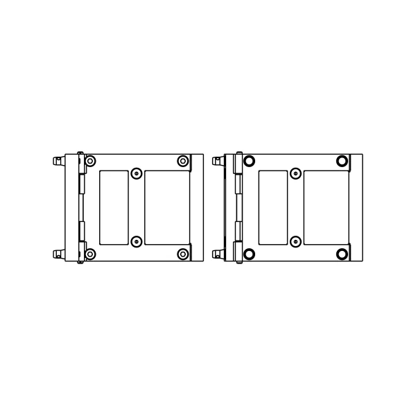 Angle variable de 0° à 180° pour structure Triangle et Carré 390