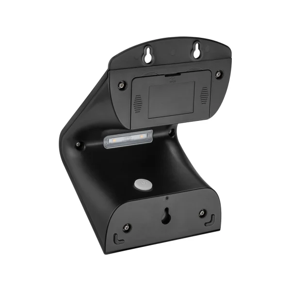 Applique solaire 400 lumens noire 3,2W avec détecteur