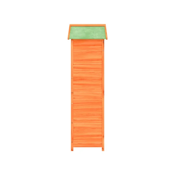 Armoire de Jardin + bûcher Armoire en bois Armoire extérieure en Pin Massif