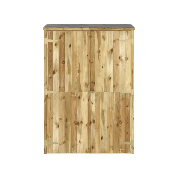 Armoire de Jardin Pin massif Armoire Outils Abri Outils Armoire en bois Armoire Extérieure