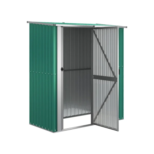 Armoire de Jardin Verte Galvanisée Armoire en métal Armoire extérieure en Acier