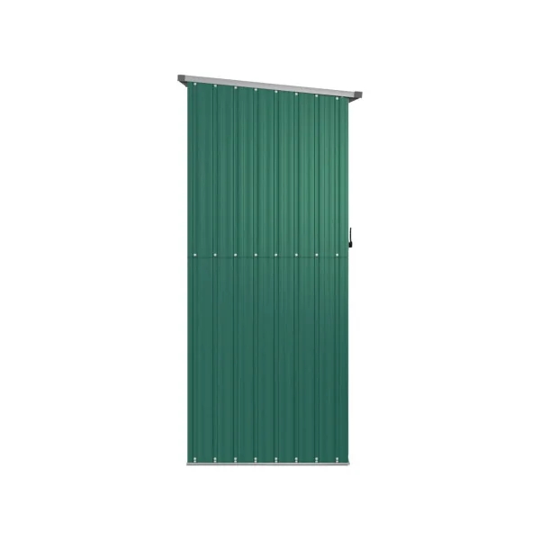 Armoire de Jardin Verte Galvanisée Armoire en métal Armoire extérieure en Acier