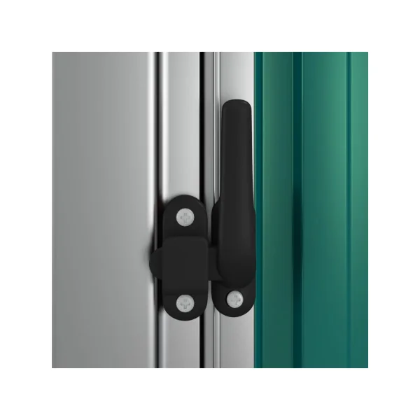 Armoire de Jardin Verte Galvanisée Armoire en métal Armoire extérieure en Acier