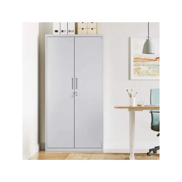 Armoire de rangement professionnel en métal avec 4 étagères Armoire métallique Armoire en métal