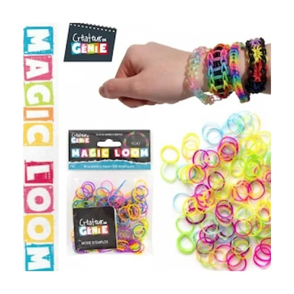 Assortiment de 300 looms MAGIC LOOM