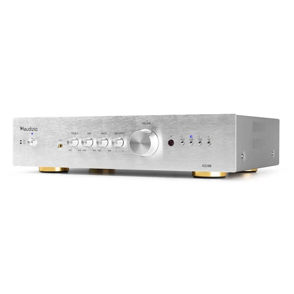 Audizio AD200A Amplificateur Hi-Fi Bluetooth 2.1 - Aluminium