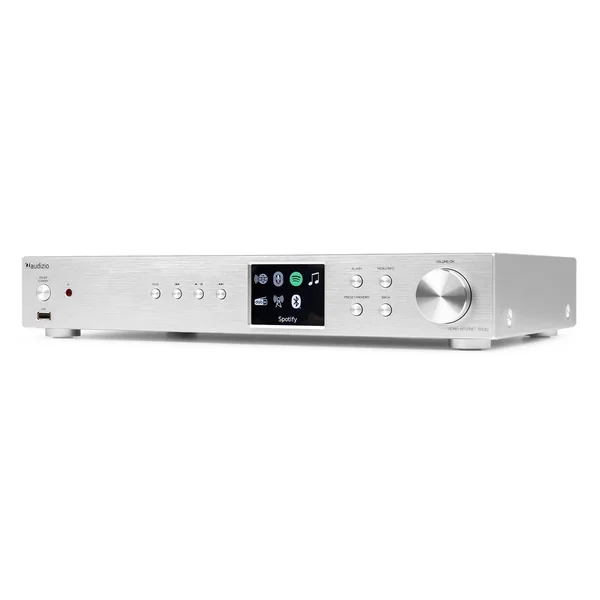 Audizio Adria Radio Internet DAB+ Wi-Fi avec Bluetooth - Aluminium