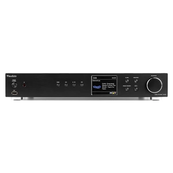 Audizio Adria Radio Internet DAB+ Wi-Fi avec Bluetooth - Noir