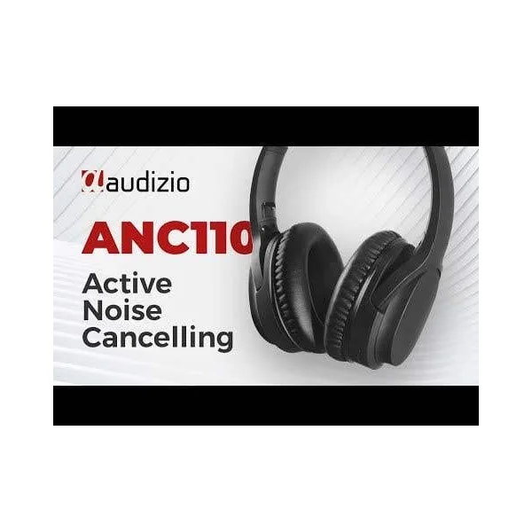 Audizio ANC110 Casque sans Fil Bluetooth 5.0 - Noir