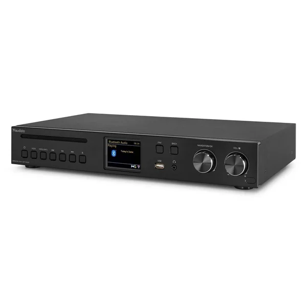 Audizio Brescia Amplificateur Hi-Fi avec Radio Internet 120W - Noir