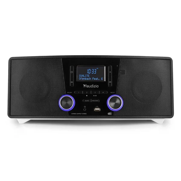 Audizio Cannes Radio DAB+ et FM, Bluetooth, Lecteur CD