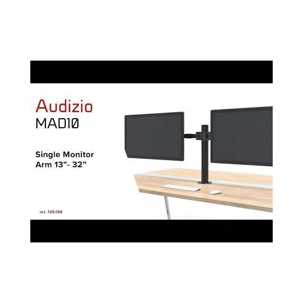 Audizio MAD20 Double Bras de Moniteur