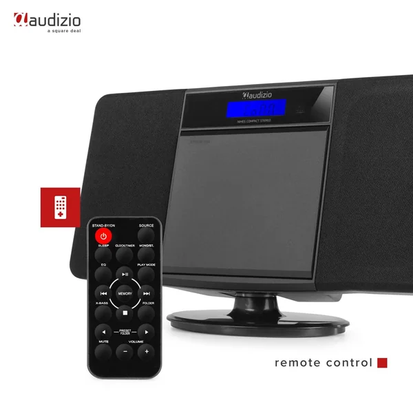 Audizio Nimes Radio Bluetooth Stéréo 50W - Noir