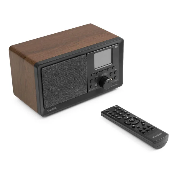Audizio Padova Radio Réveil DAB+ avec Bluetooth - Bois