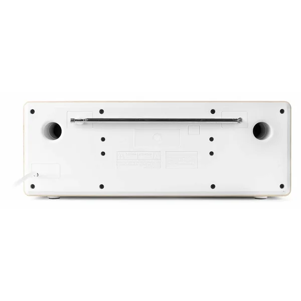 Audizio Prato Radio DAB+ et Lecteur CD avec Technologie sans Fil Bluetooth - Blanc
