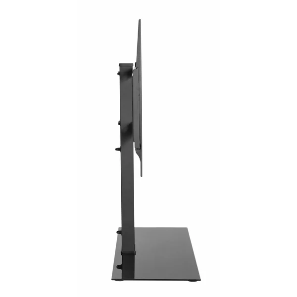 Audizio TTTS40 Pied TV Réglable Base en Verre trempé