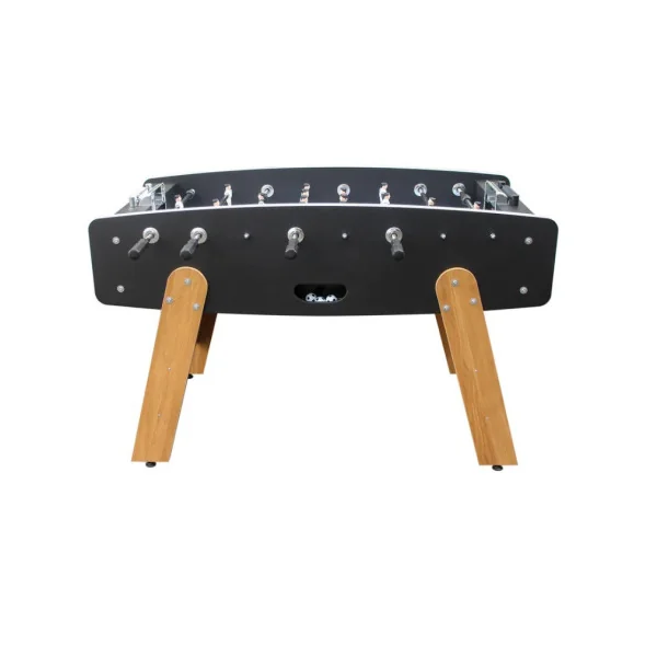 Baby Foot Moderne Bois et Noir Baby foot de salon Table de Baby Foot joueurs en ABS