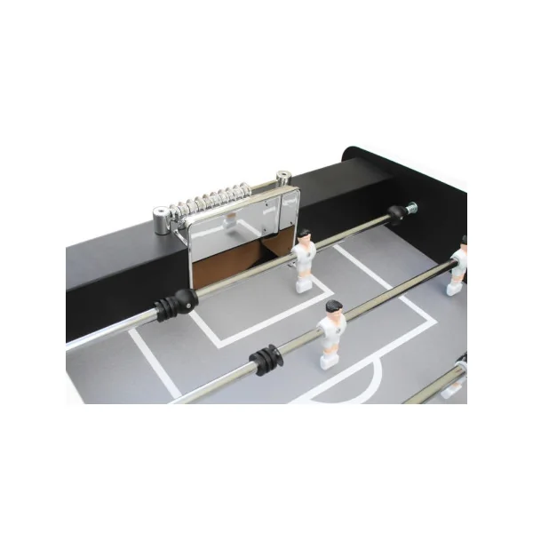Baby Foot Moderne Bois et Noir Baby foot de salon Table de Baby Foot joueurs en ABS