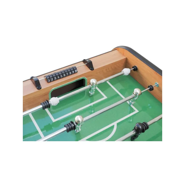 Baby foot qualité tendance bois foncé baby foot de salon joueur en ABS table baby foot