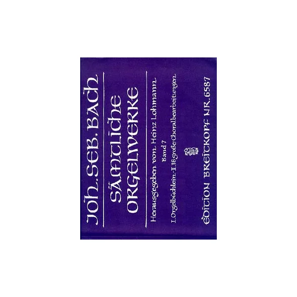 Bach J.s. Oeuvres Pour Orgue Vol 7