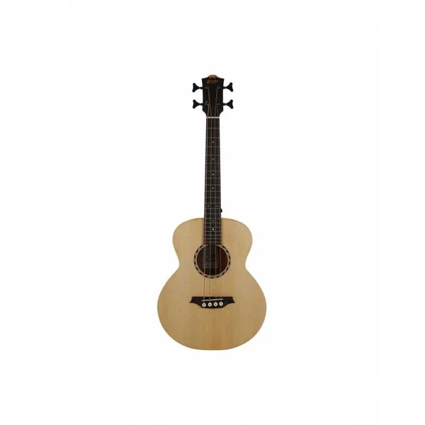Basse Acoustique Electro FretLess BROMO BAT8E FL + housse