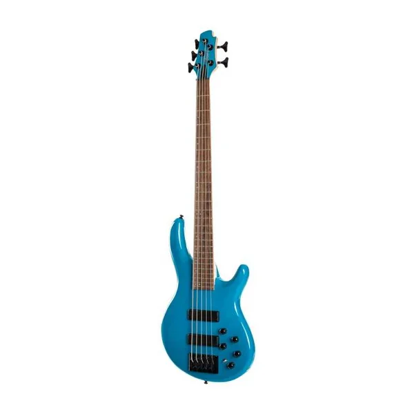 Basse Electrique 5 Cordes CORT C5 DELUXE CANDY BLUE