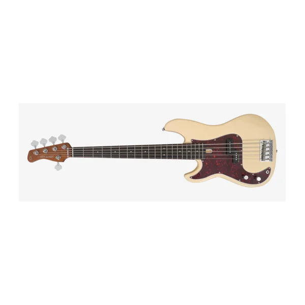Basse Electrique 5 Cordes Gaucher M. MILLER P5R Alder-5 LH VWH RN
