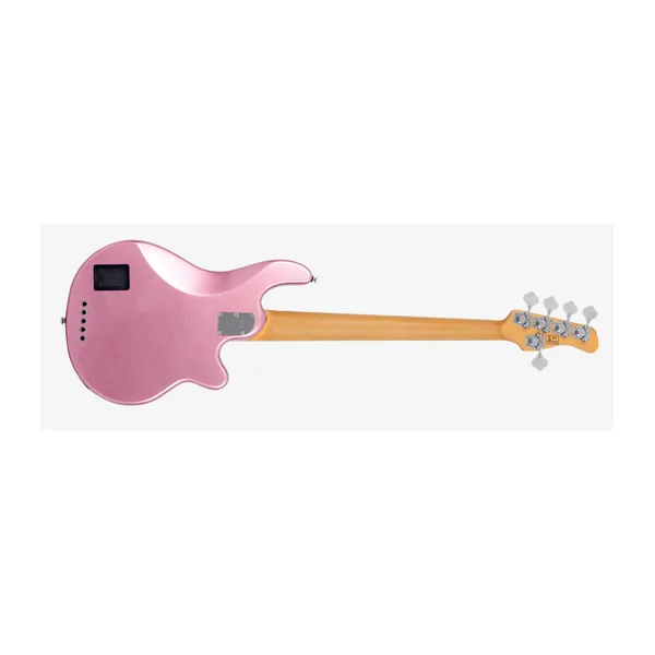 Basse Electrique 5 Cordes Gaucher M. MILLER Z7-5 LH Burgundy
