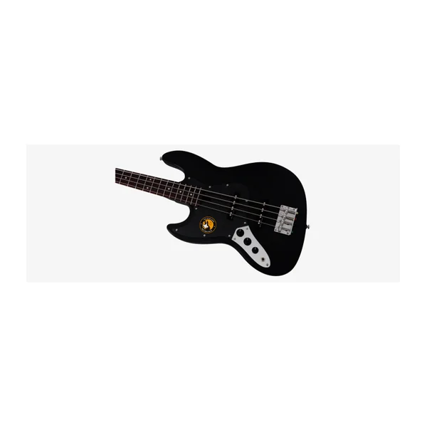 Basse Electrique Gaucher M. MILLER V3P-4 LH BKS RN