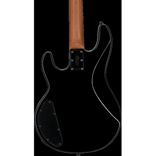 Basse Electrique STERLING BY MUSIC MAN - ST-WENTZ-BK-M2 - Artist Series - Black - Golden Pickguard - Pete Wentz Signature