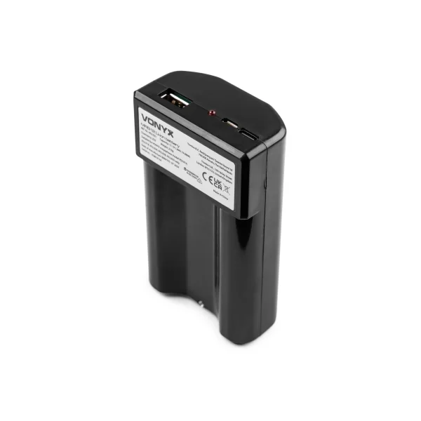 Batterie lithium Vonyx rechargeable sur USB-c pour mégaphone