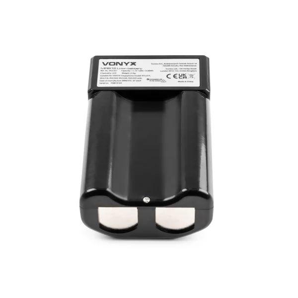 Batterie lithium Vonyx rechargeable sur USB-c pour mégaphone