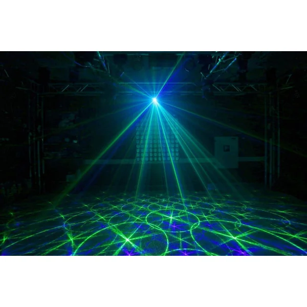 BeamZ Anthe II Double Laser 600 mW RGB Gobo DMX IRC