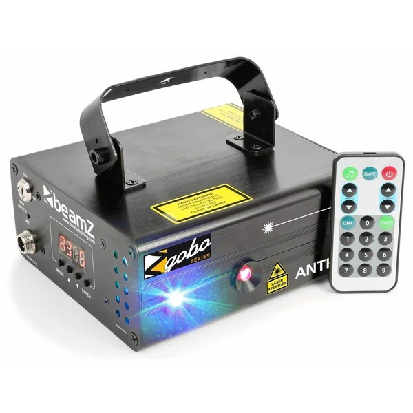 BeamZ Anthe II Double Laser 600 mW RGB Gobo DMX IRC