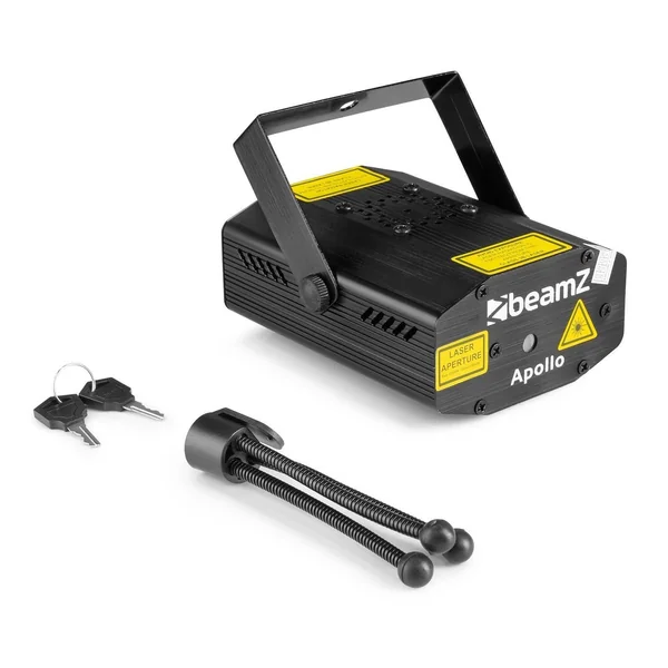 BeamZ Apollo Laser Rouge Vert Multipoints