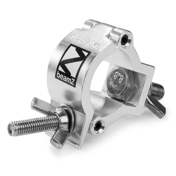BeamZ BC35-75 Demi-Coupleur Compact Extra-Plat 75kg Alu