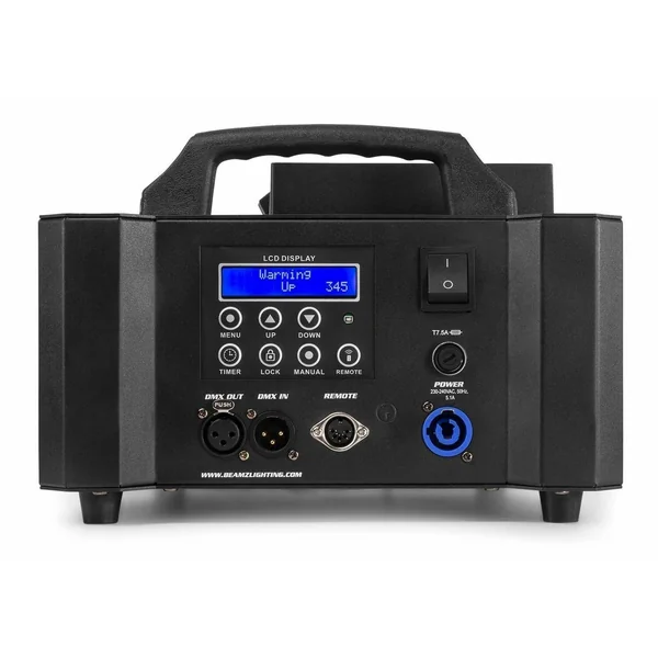 BeamZ BLAZE1800 - Machine à Fumée Verticale et Horizontale RGBA DMX - 1800 Watts
